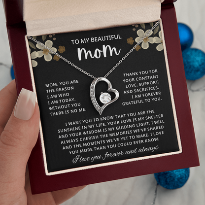Mom Necklace for Women, Birthday Gifts for Mother