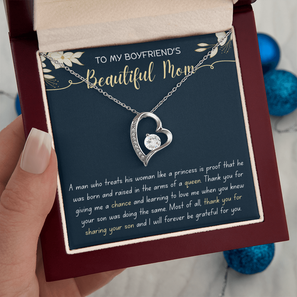 To My Future Mother In Law Necklace, Forever Love Necklace