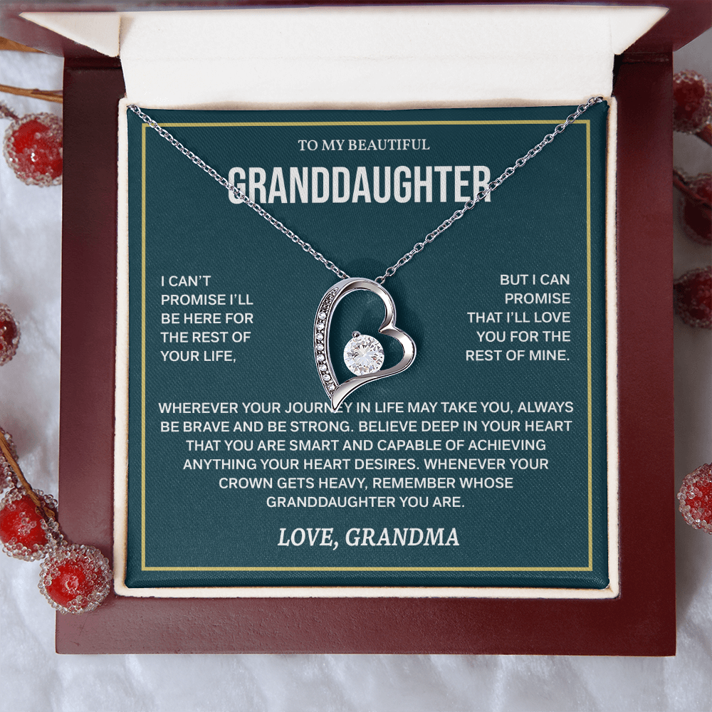 Necklaces for Granddaughters, To My Granddaughter Jewelry
