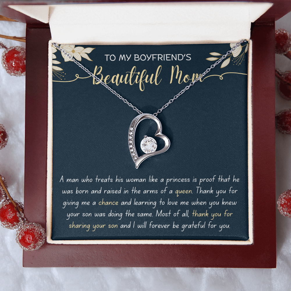 To My Future Mother In Law Necklace, Forever Love Necklace