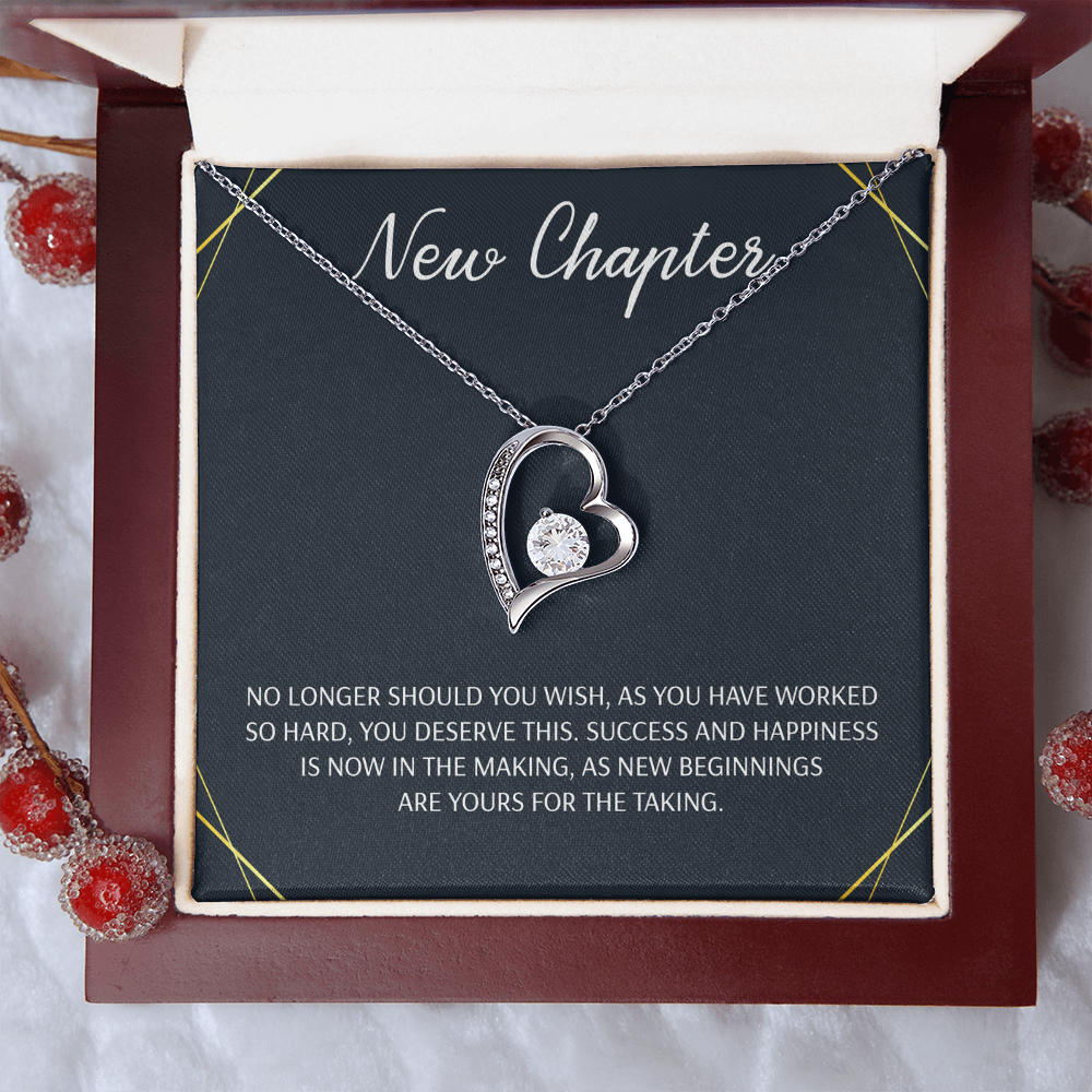 Next Chapter Necklace for soulmate wife Divorce Breakup Jewelry Gift for Her