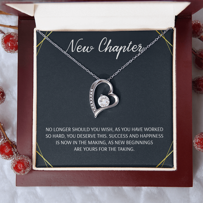 Next Chapter Necklace for soulmate wife Divorce Breakup Jewelry Gift for Her
