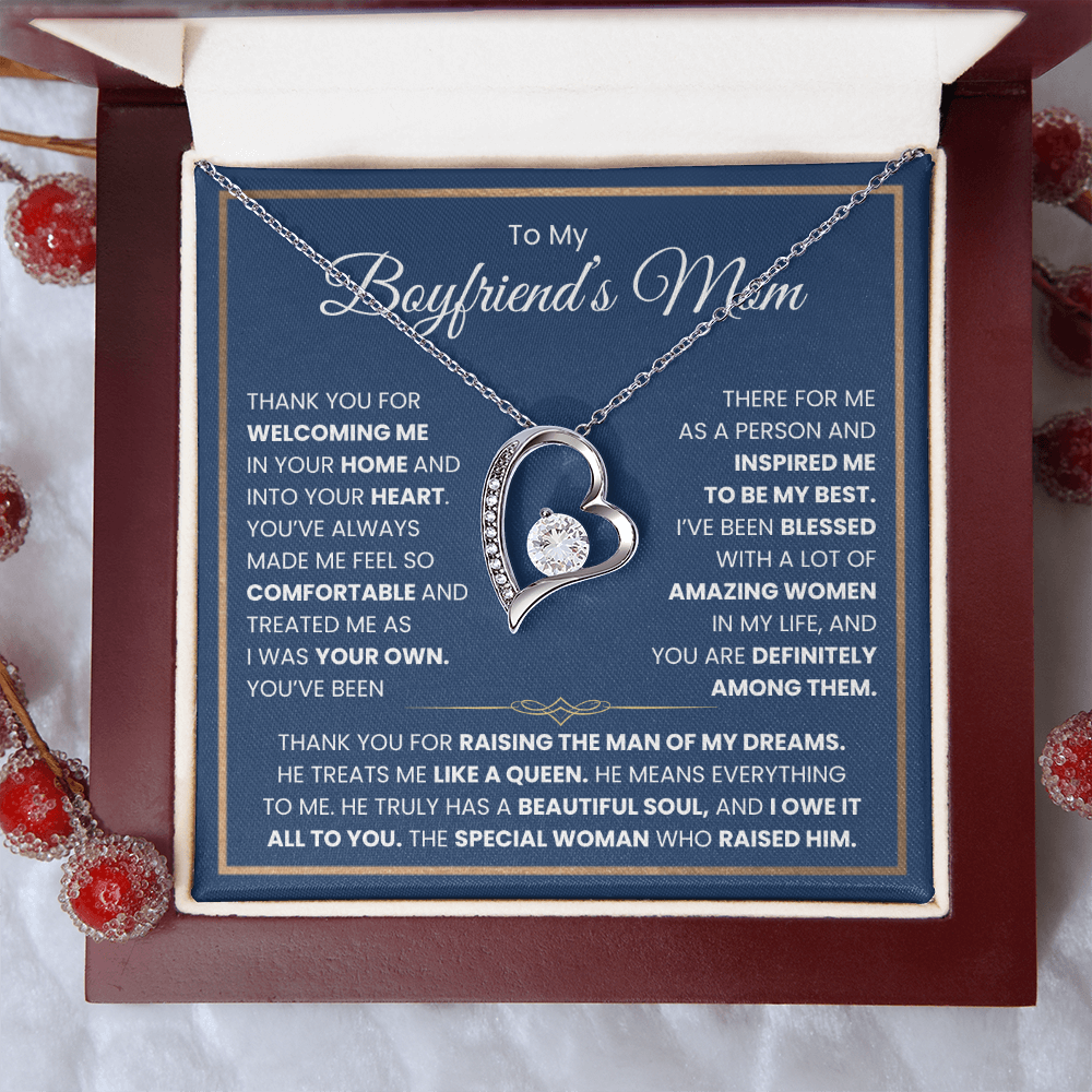 To My Boyfriend's Mom Necklace – Thoughtful Gift From Girlfriend