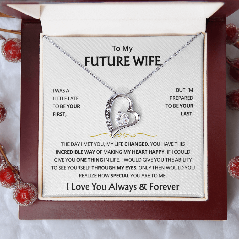 Necklace for Future wife, Forever Love Necklace
