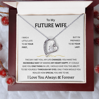 Necklace for Future wife, Forever Love Necklace