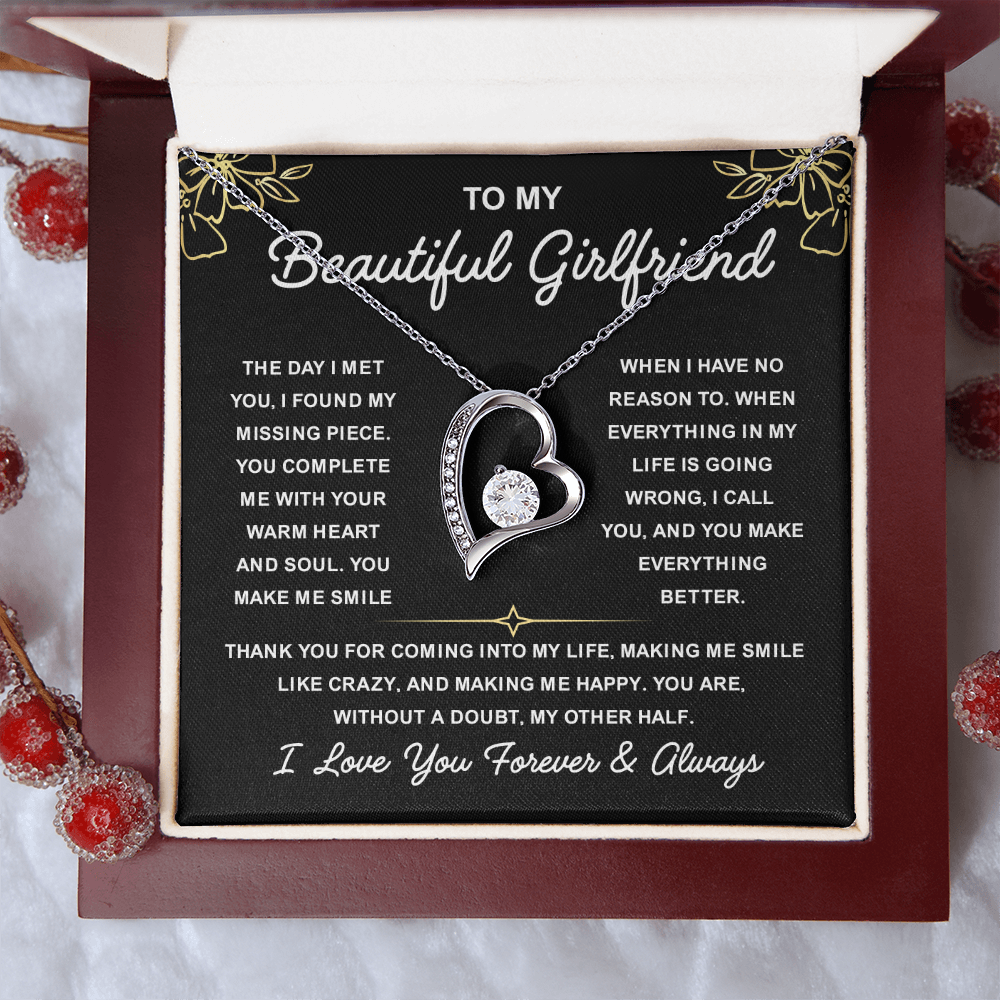 Necklace from Boyfriend, Seeing Your Girlfriend Wear It Makes Her Glow Inside and Out