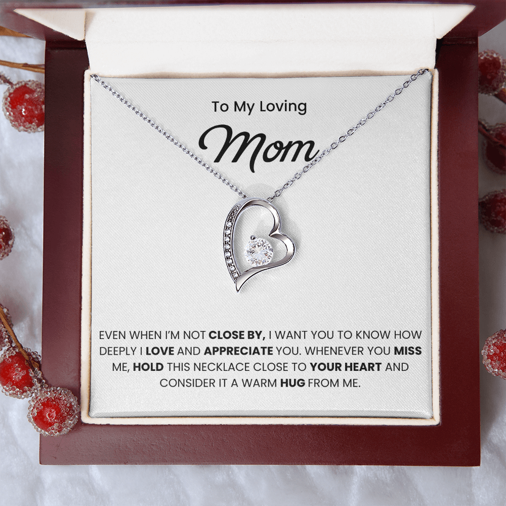 Sentimental Mother's Day Necklace Gift for Mom From Son or Daughter