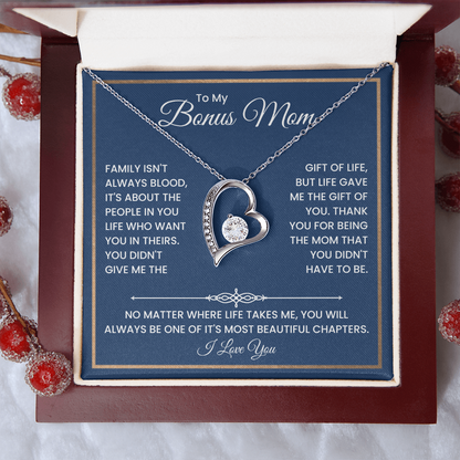 Mother's Day Jewelry Gift for Step Mom From Son or Daughter