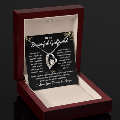 Necklace from Boyfriend, Seeing Your Girlfriend Wear It Makes Her Glow Inside and Out