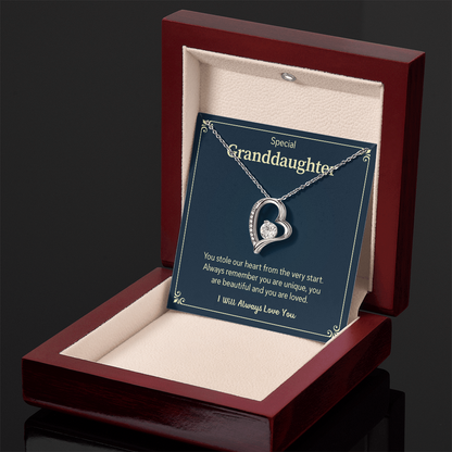Granddaughter Necklace, Granddaughter Gifts from Grandma