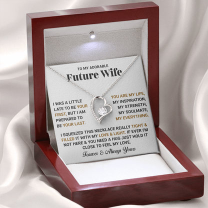 Pendant Necklaces To My Future Wife - Gift For Girlfriend