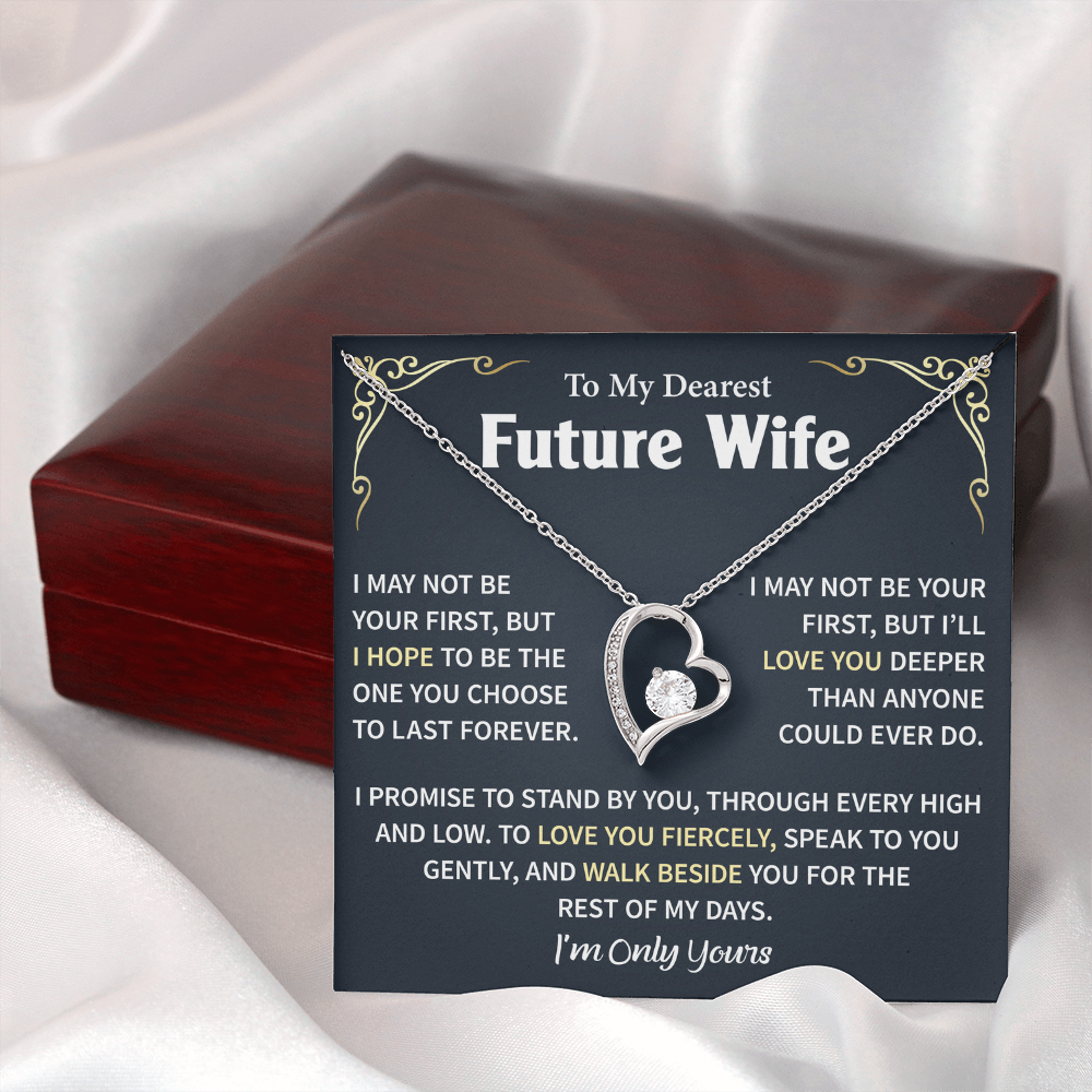 Heart Necklace For My Future Wife - Special Gift For Women