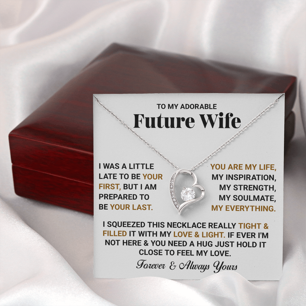 Pendant Necklaces To My Future Wife - Gift For Girlfriend