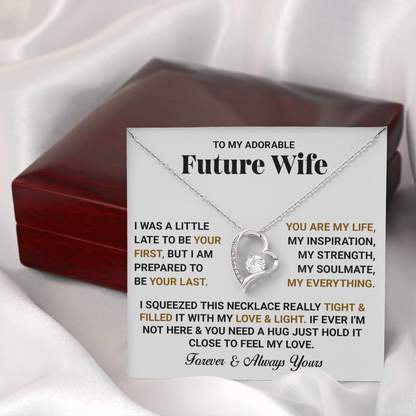 Pendant Necklaces To My Future Wife - Gift For Girlfriend