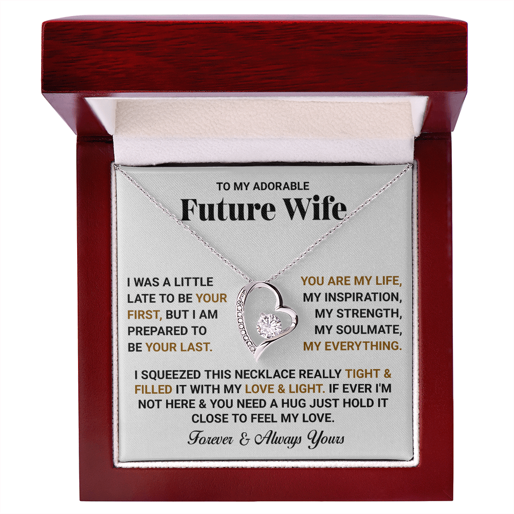 Pendant Necklaces To My Future Wife - Gift For Girlfriend