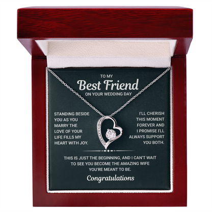 Forever Love Necklace Wedding Present Ideas For Bestie