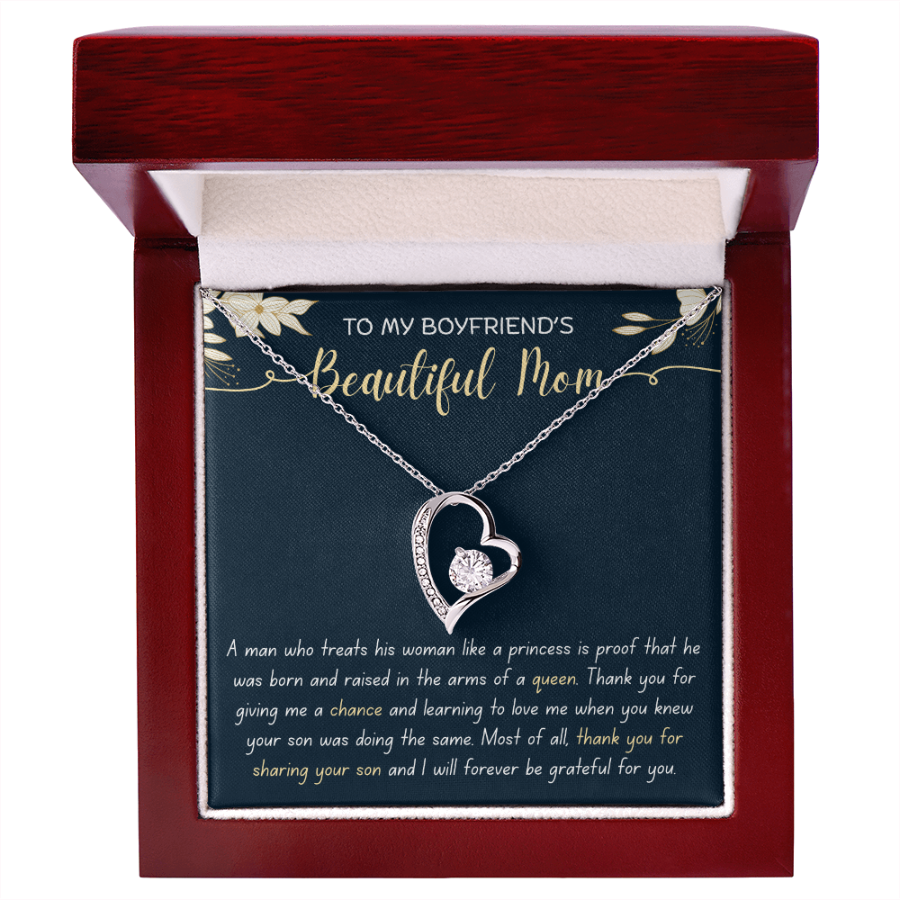 To My Future Mother In Law Necklace, Forever Love Necklace