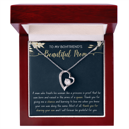 To My Future Mother In Law Necklace, Forever Love Necklace