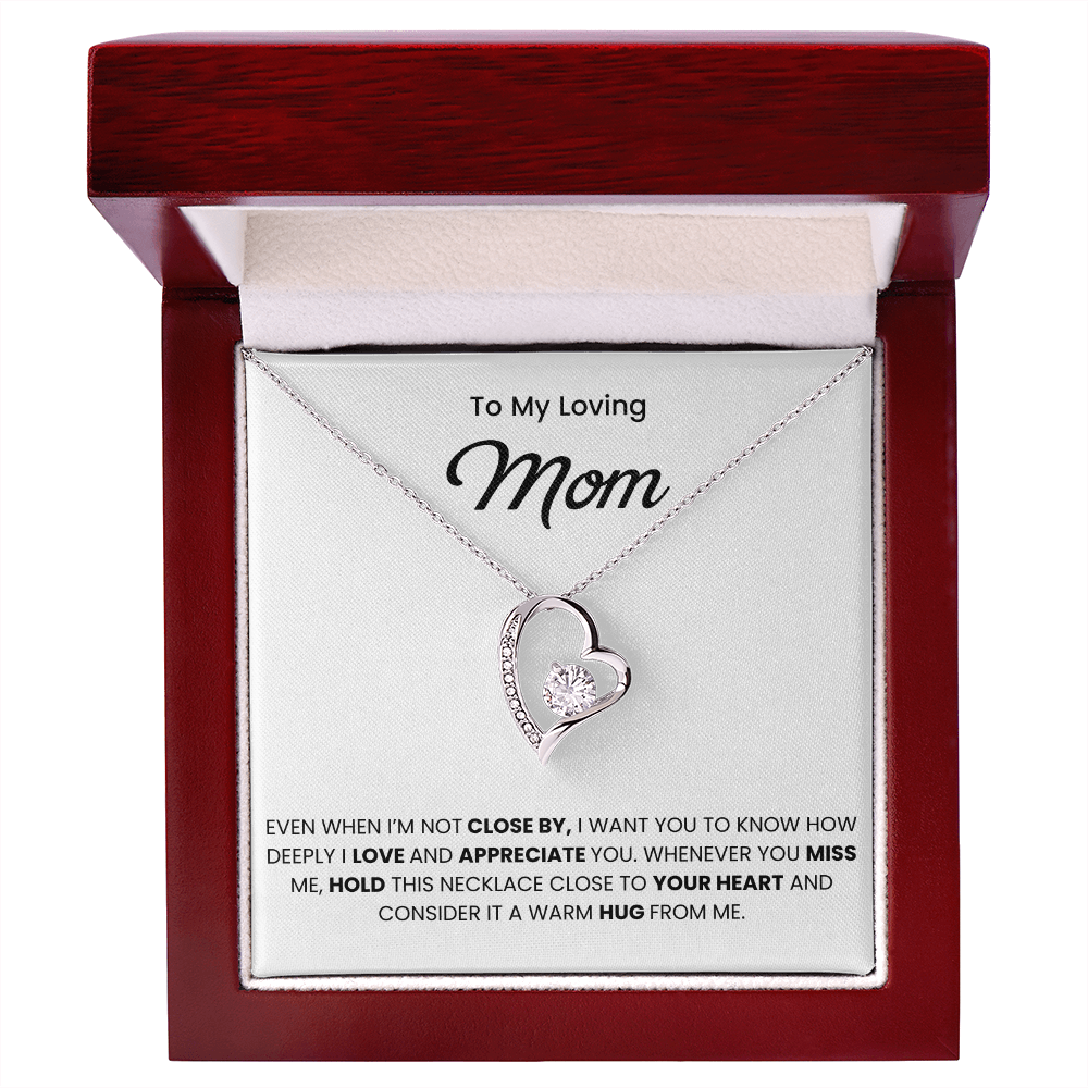 Sentimental Mother's Day Necklace Gift for Mom From Son or Daughter