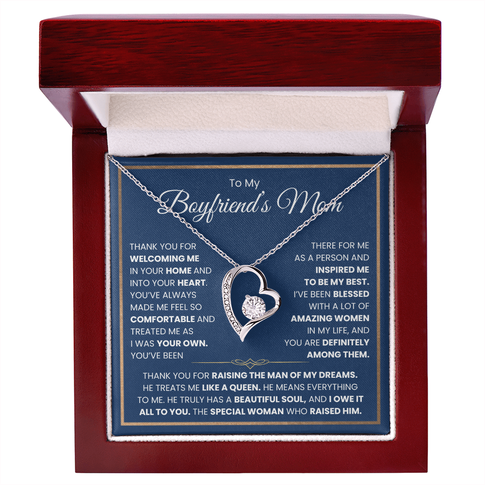 To My Boyfriend's Mom Necklace – Thoughtful Gift From Girlfriend