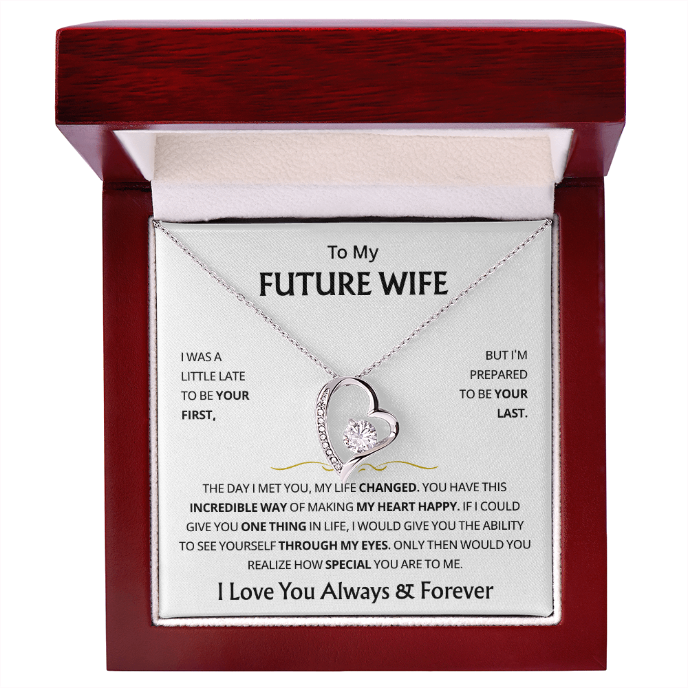 Necklace for Future wife, Forever Love Necklace