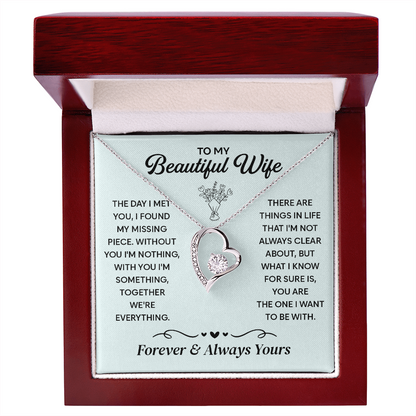 Necklace from Husband, Forever Love Necklace