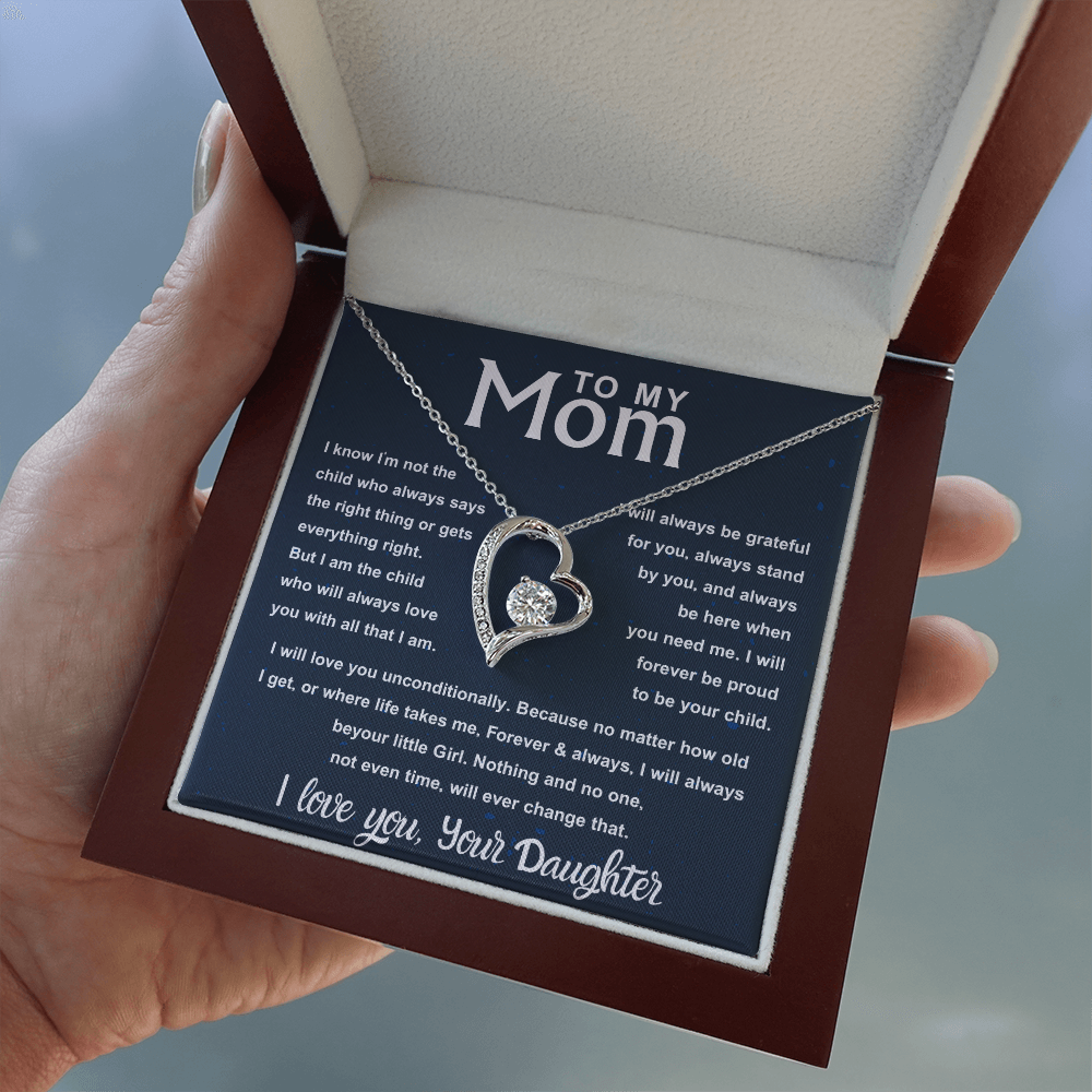 To My Beautiful Mom – Forever Your | Unconditional Love Gift for Mom
