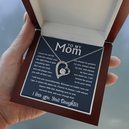 To My Beautiful Mom – Forever Your | Unconditional Love Gift for Mom