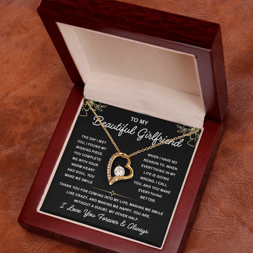 Necklace from Boyfriend, Seeing Your Girlfriend Wear It Makes Her Glow Inside and Out
