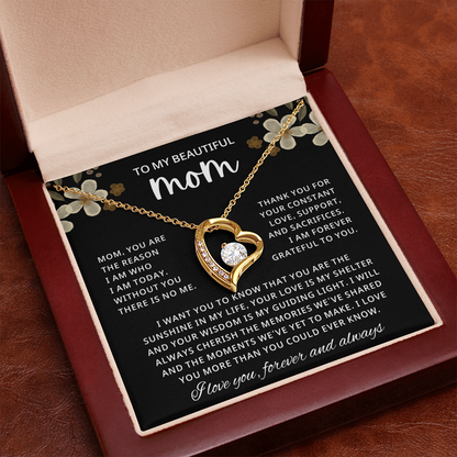 Mom Necklace for Women, Birthday Gifts for Mother