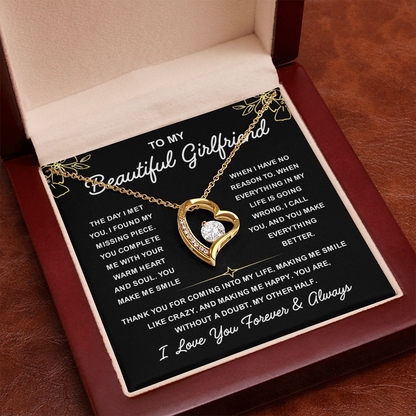 Necklace from Boyfriend, Seeing Your Girlfriend Wear It Makes Her Glow Inside and Out
