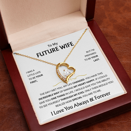 Necklace for Future wife, Forever Love Necklace