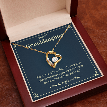 Granddaughter Necklace, Granddaughter Gifts from Grandma