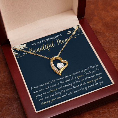 To My Future Mother In Law Necklace, Forever Love Necklace
