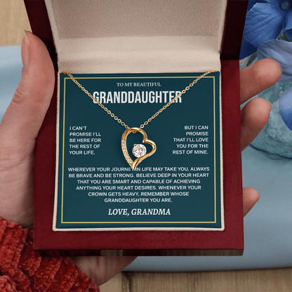 Necklaces for Granddaughters, To My Granddaughter Jewelry