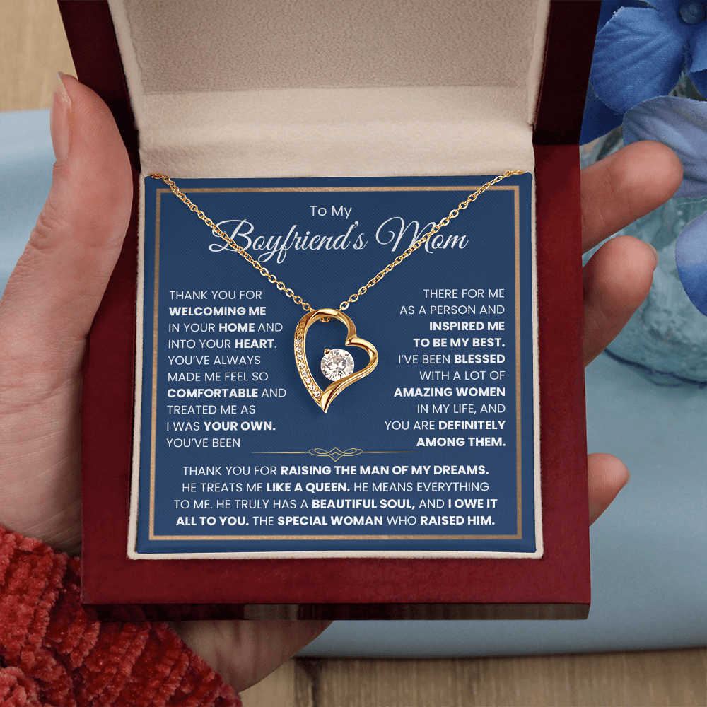 To My Boyfriend's Mom Necklace – Thoughtful Gift From Girlfriend