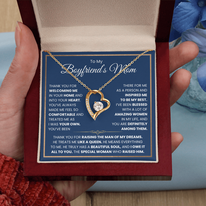 To My Boyfriend's Mom Necklace – Thoughtful Gift From Girlfriend