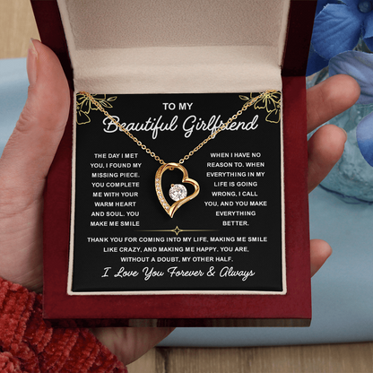 Necklace from Boyfriend, Seeing Your Girlfriend Wear It Makes Her Glow Inside and Out