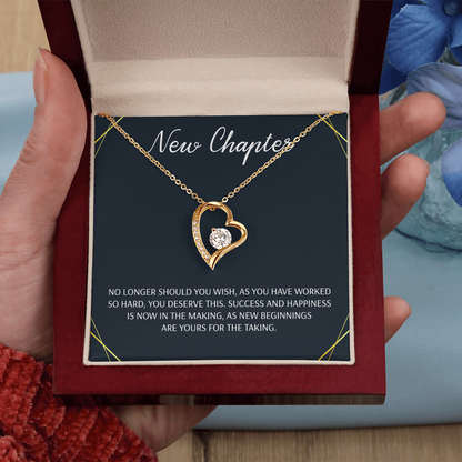 Next Chapter Necklace for soulmate wife Divorce Breakup Jewelry Gift for Her