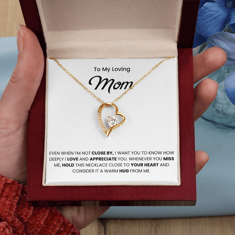 Sentimental Mother's Day Necklace Gift for Mom From Son or Daughter