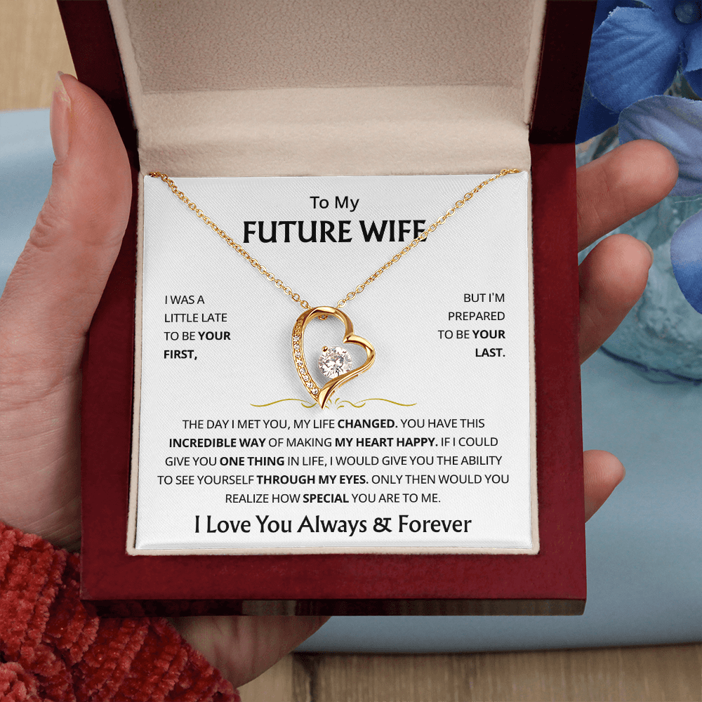 Necklace for Future wife, Forever Love Necklace