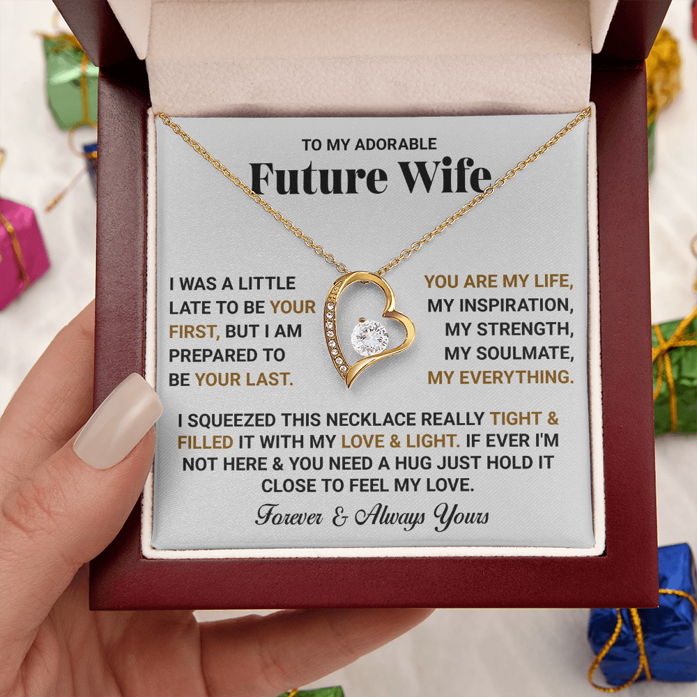 Pendant Necklaces To My Future Wife - Gift For Girlfriend
