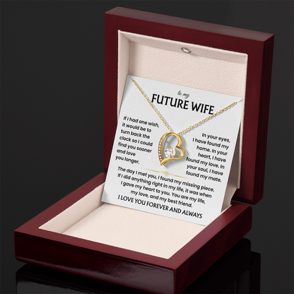 To My Future Wife Necklace, Wife Necklace From Husband