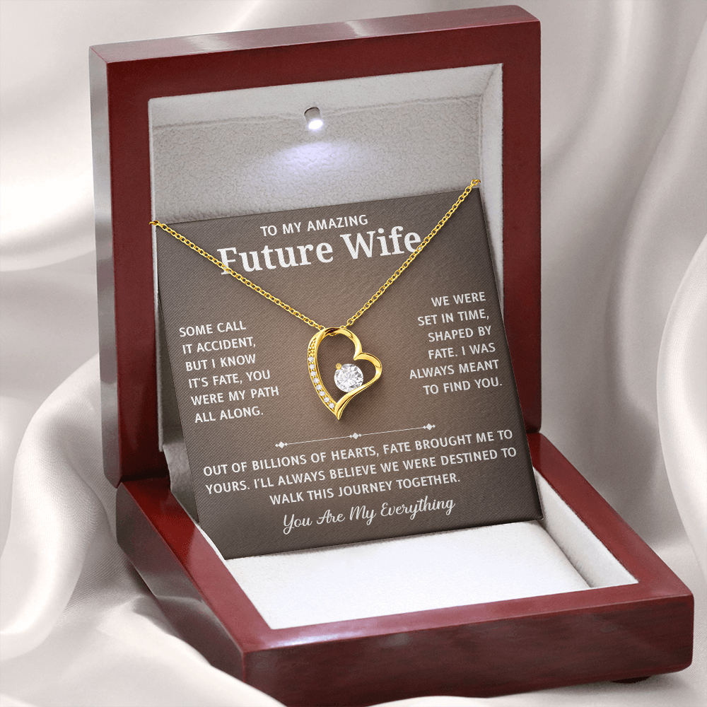 To My Future Wife Necklace - Christmas Ideas For Wife
