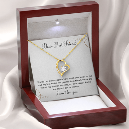 Love Necklace For Women - Touching Gift For Best Friend