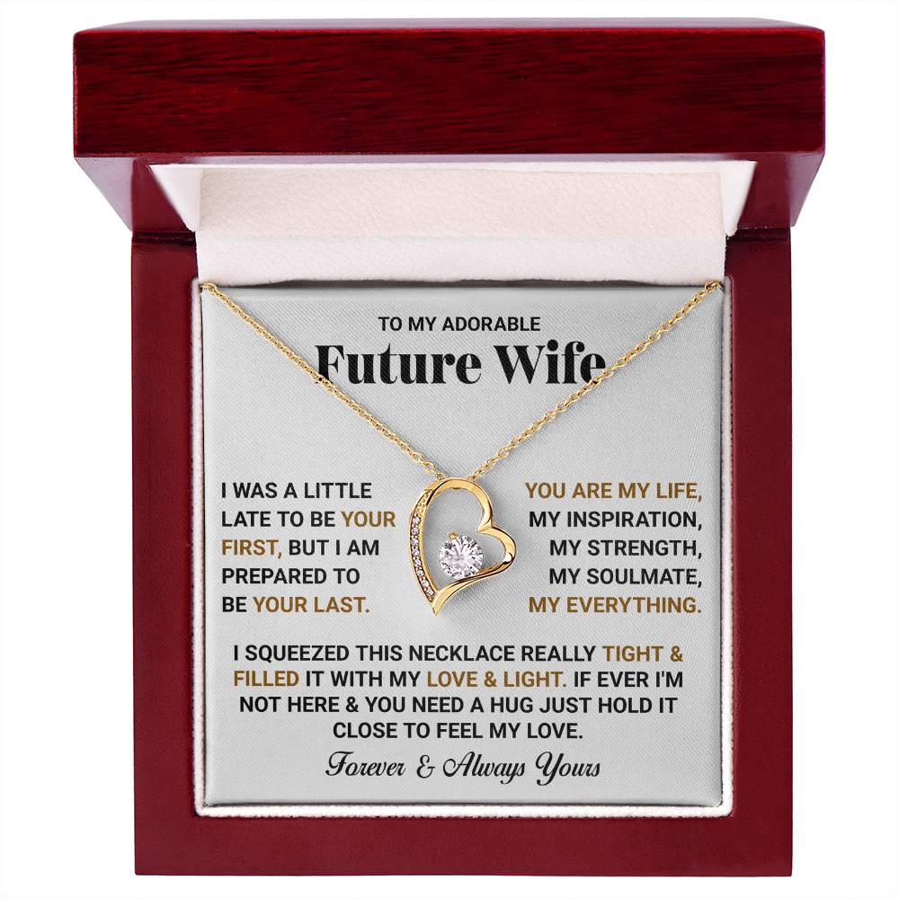 Pendant Necklaces To My Future Wife - Gift For Girlfriend