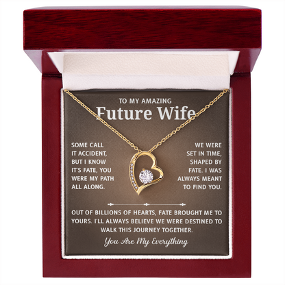 To My Future Wife Necklace - Christmas Ideas For Wife