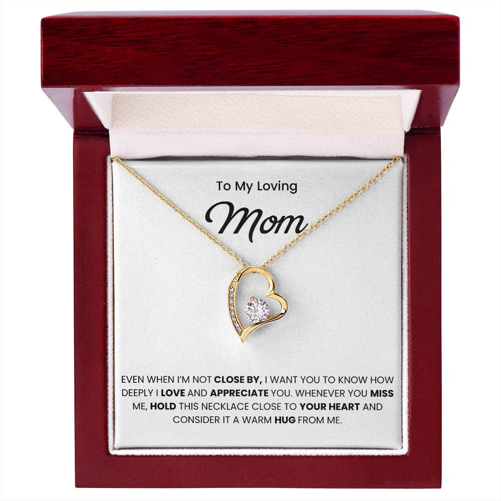 Sentimental Mother's Day Necklace Gift for Mom From Son or Daughter