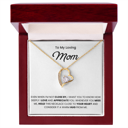Sentimental Mother's Day Necklace Gift for Mom From Son or Daughter