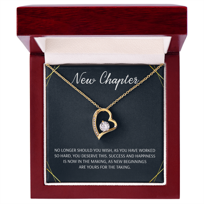 Next Chapter Necklace for soulmate wife Divorce Breakup Jewelry Gift for Her